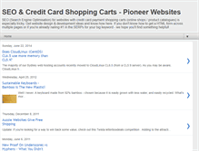 Tablet Screenshot of blog.pioneerwebsites.com.au